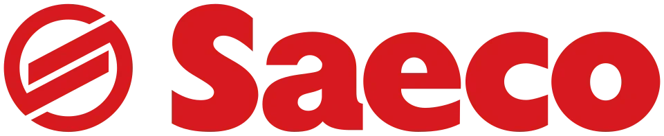 Saeco commercial coffee machine logo.