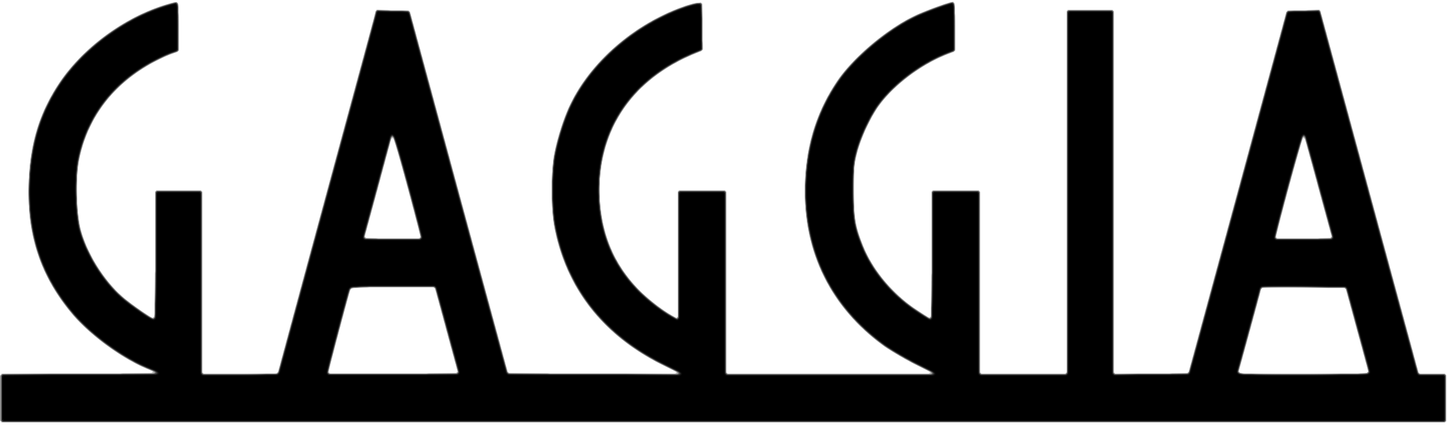 Gaggia commercial coffee machine logo.