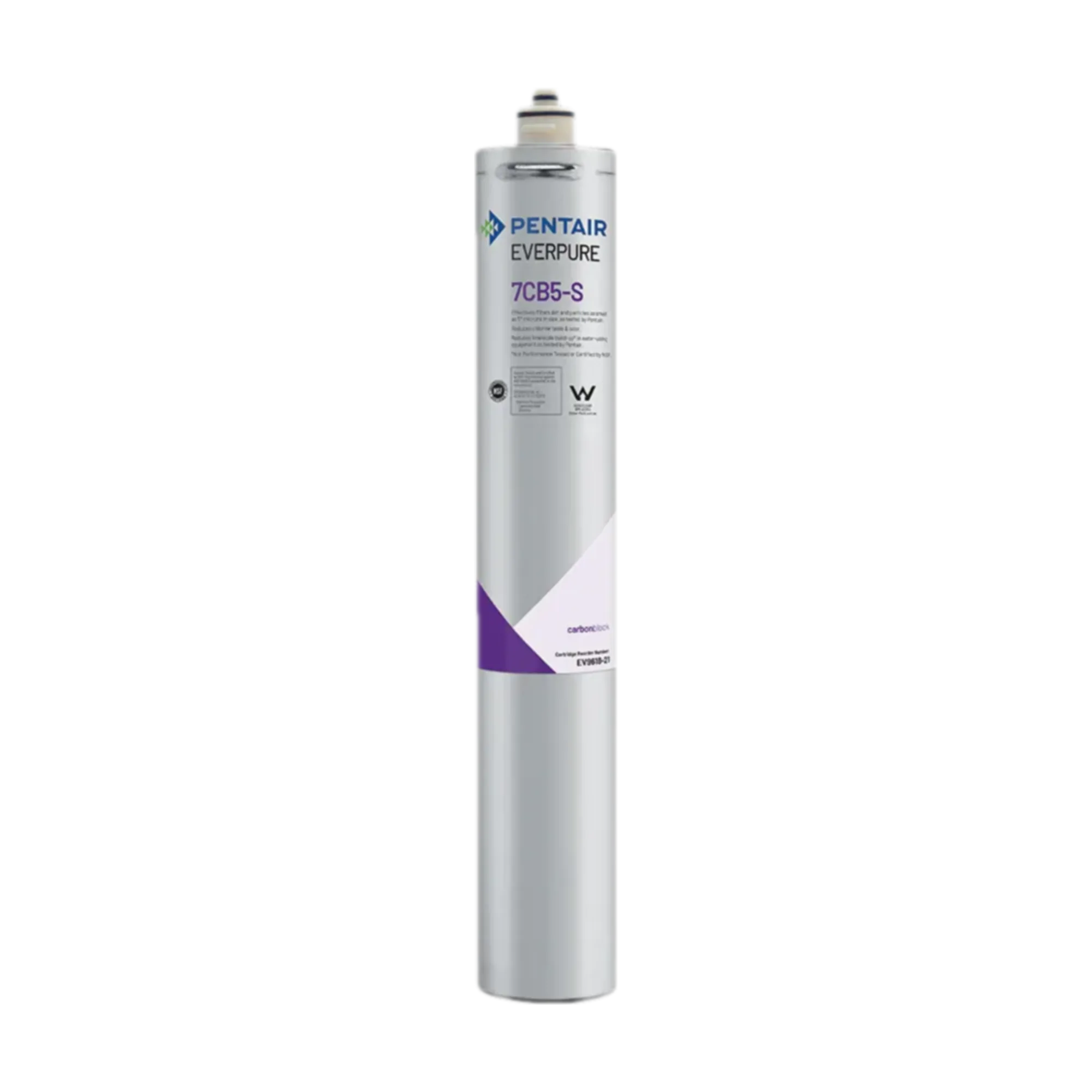 Pentair Everpure 7CB5-S water filter cartridge for commercial coffee machines.