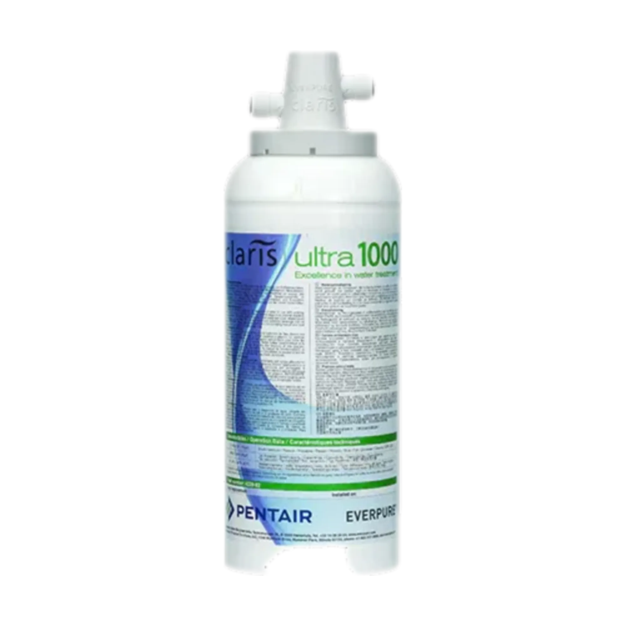Pentair Everpure Claris Ultra water filter cartridge for commercial coffee machines.