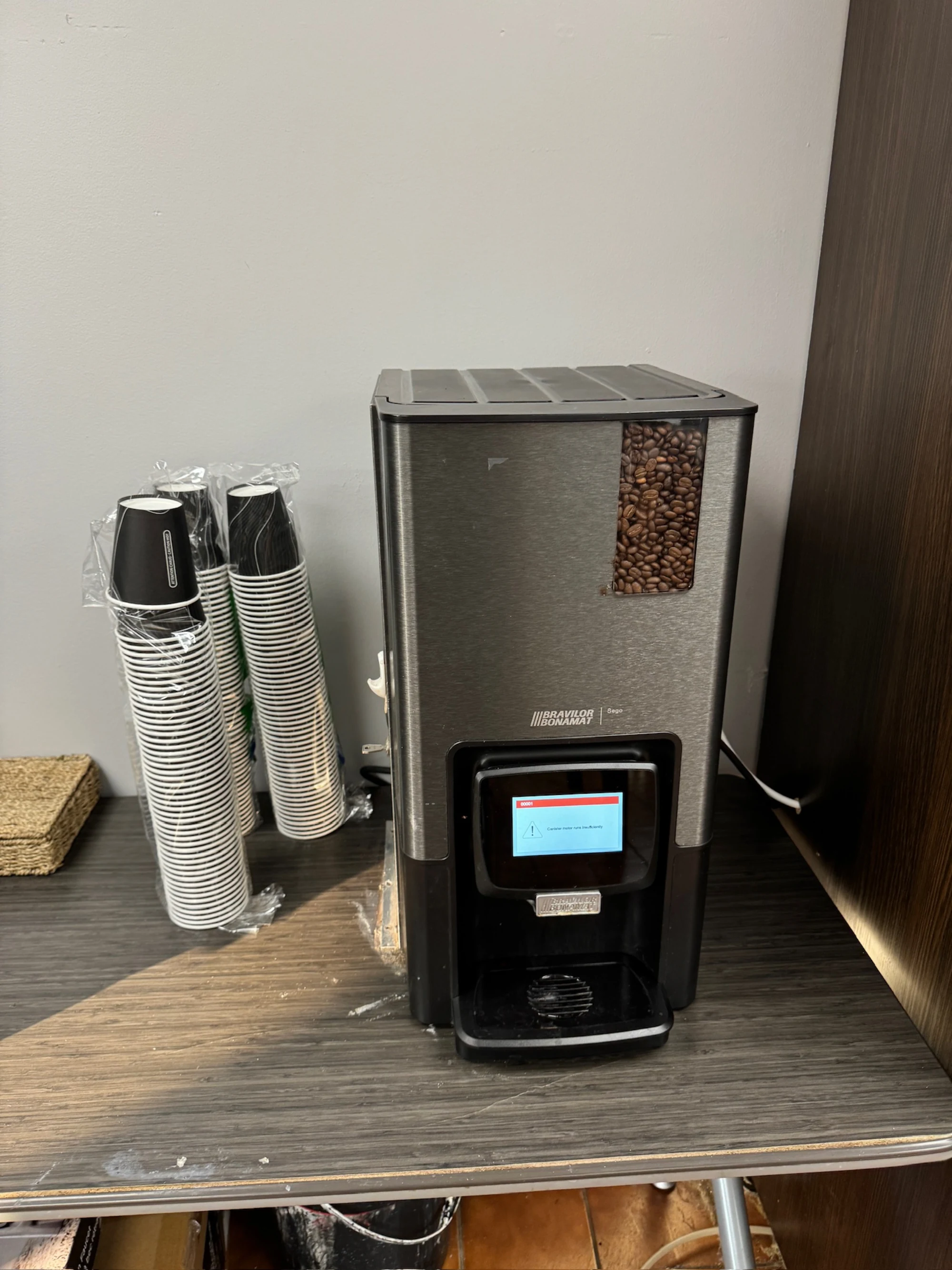 On-site Bravilor Bonamat commercial coffee machine service by Grajqevci in Toronto and the GTA.