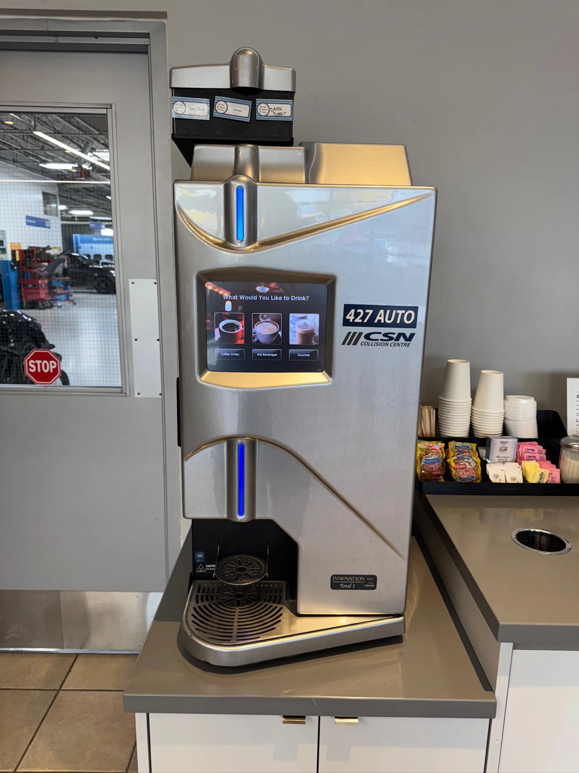 On-site Cafection commercial coffee machine service by Grajqevci in Toronto and the GTA.
