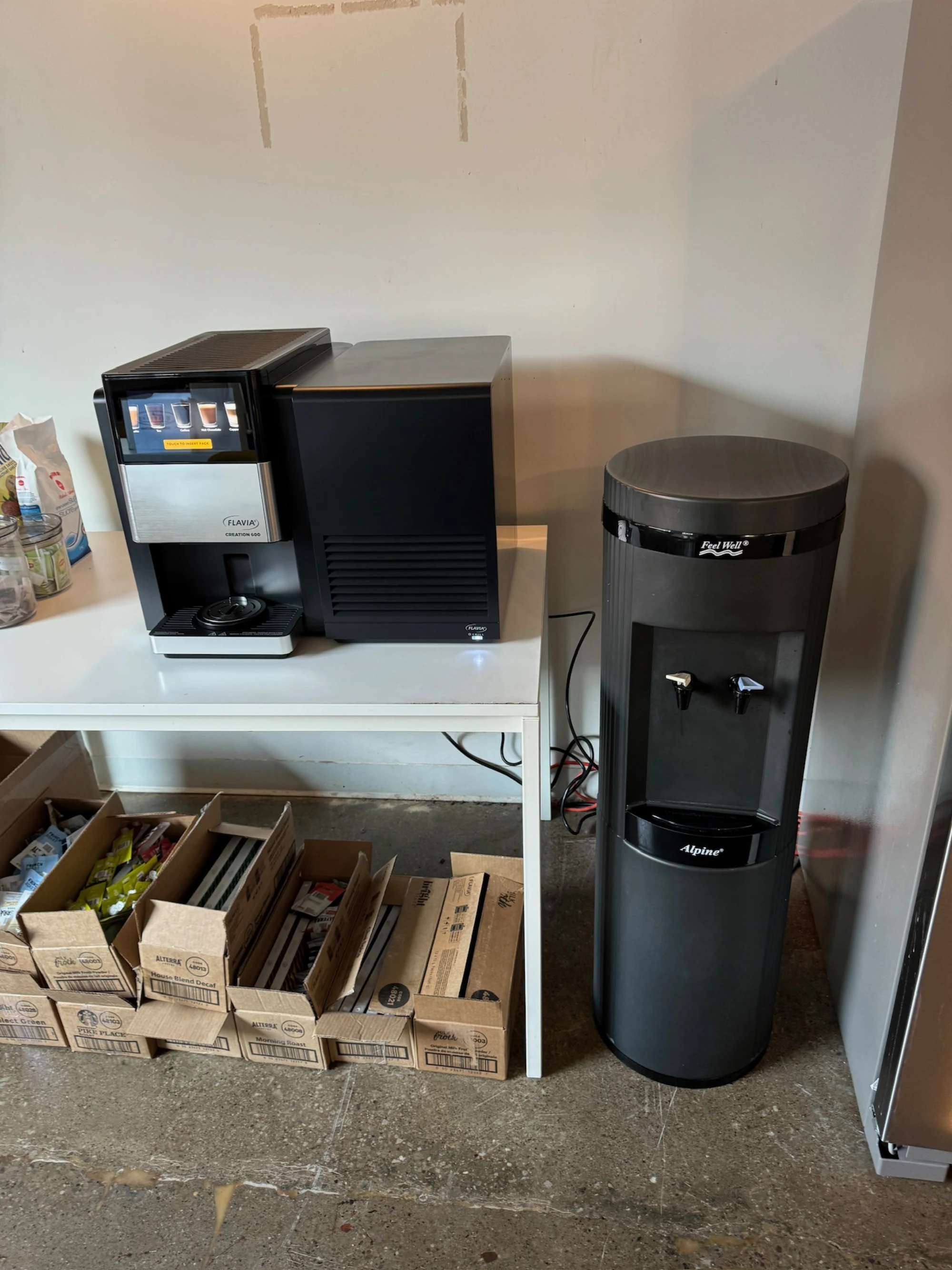 On-site Flavia commercial coffee machine service by Grajqevci in Toronto and the GTA.