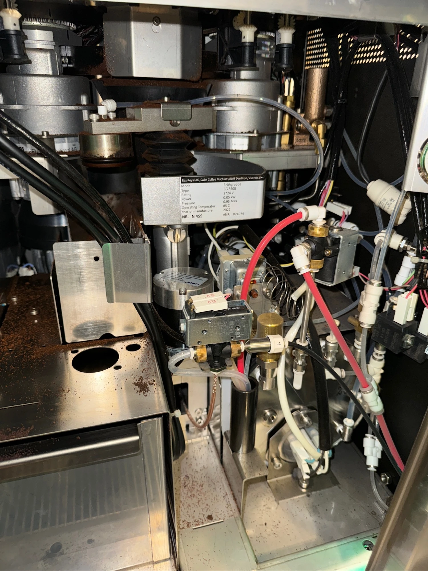 On-site Rex-Royal commercial coffee machine service by Grajqevci in Toronto and the GTA.