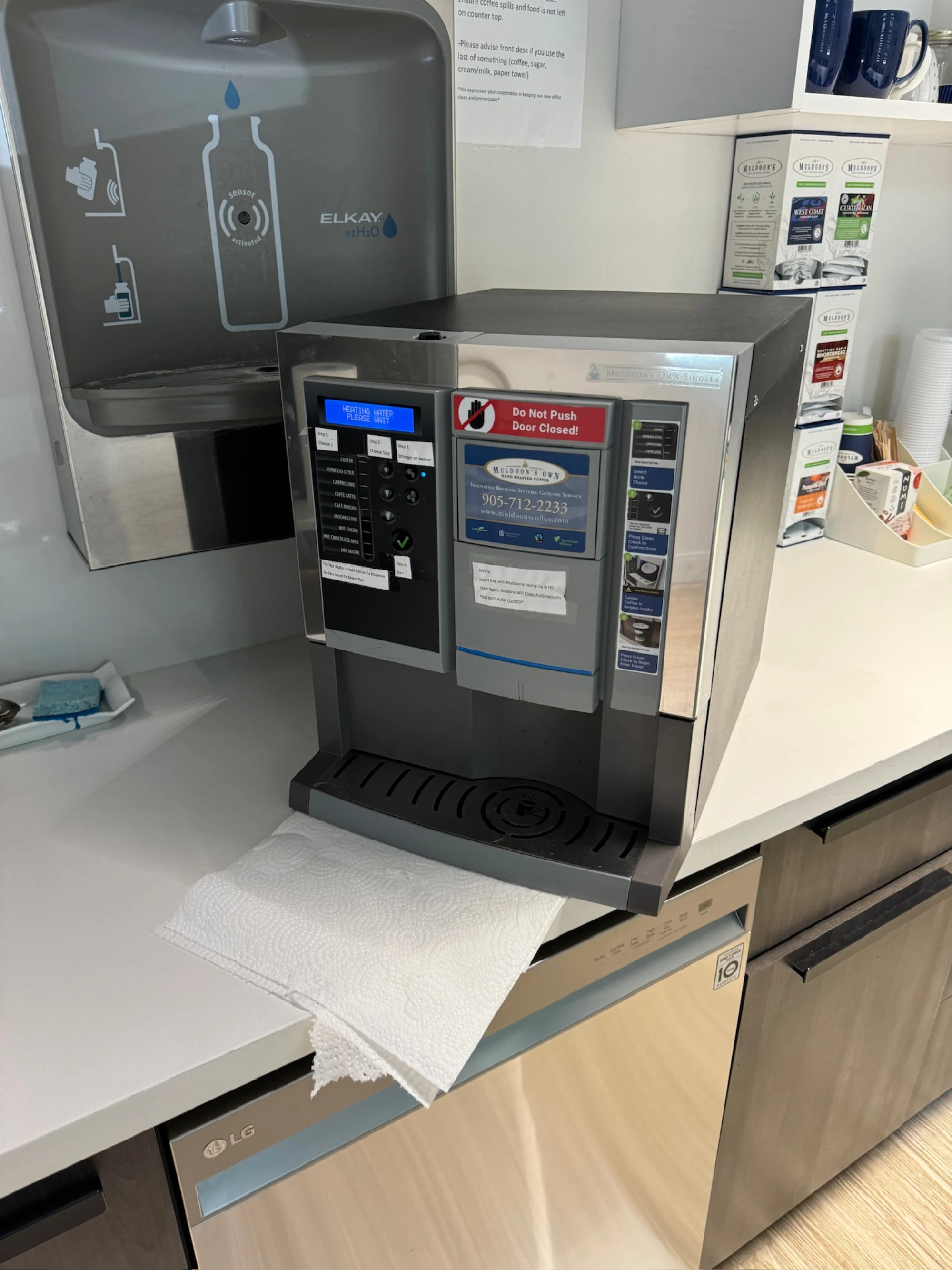On-site VKI commercial coffee machine service by Grajqevci in Toronto and the GTA.