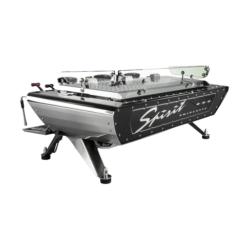 Kees van der Westen Spirit commercial espresso machine close-up, serviced by Grajqevci in Toronto and the GTA.
