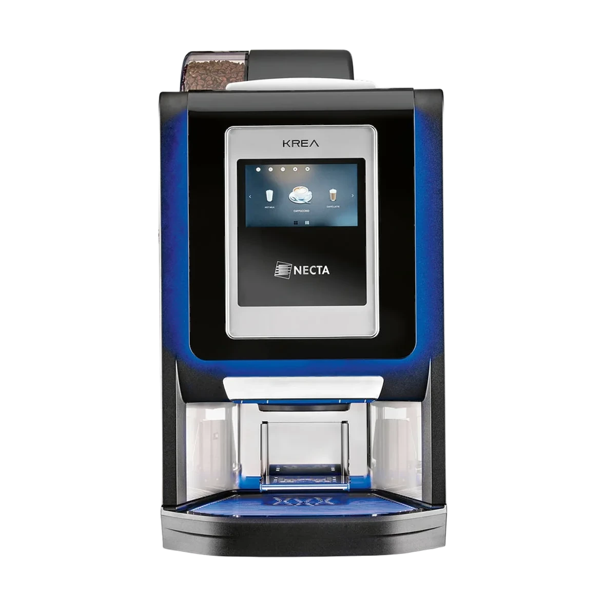 Necta Krea Touch commercial coffee machine, service in Brampton by Grajqevci.